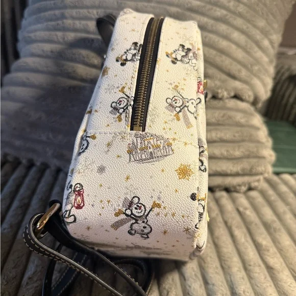 Dooney & Bourke White Backpack with Disney Print - Picture 4 of 7